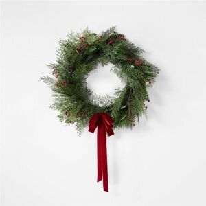 26" Christmas Wreath Red/ Green - Threshold designed with Studio
MCGee